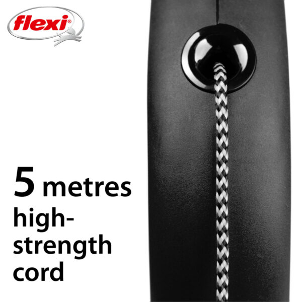 Flexi Fun M Cord 5m Black 3